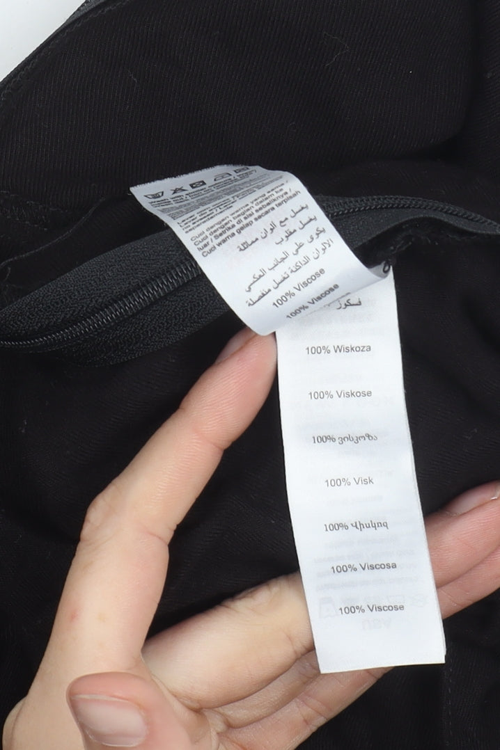 New Look Women’s Black Jumpsuit Size 10 Sleeveless Viscose