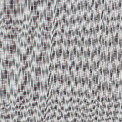 SRT Men’s Multicolour Check Shirt 2XL Tall Long Sleeve Button Up