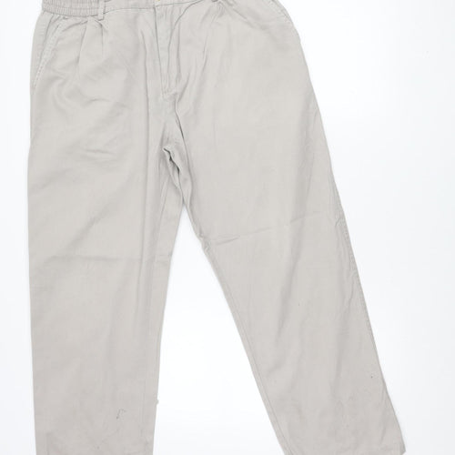 Cotton Traders Men’s Beige 36 Chino Trousers Regular Fit Casual