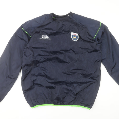 Azzurri Sport Men’s Blue Coach Pullover Jersey Top L