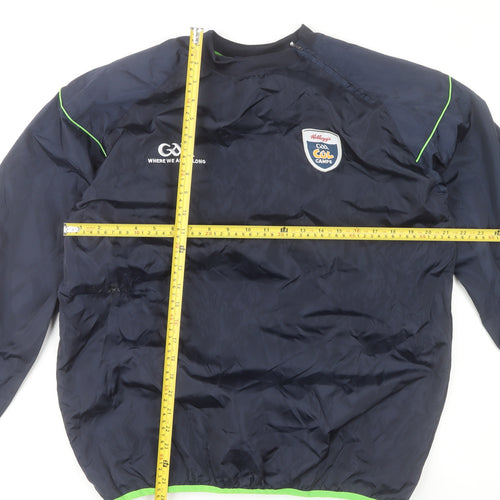 Azzurri Sport Men’s Blue Coach Pullover Jersey Top L