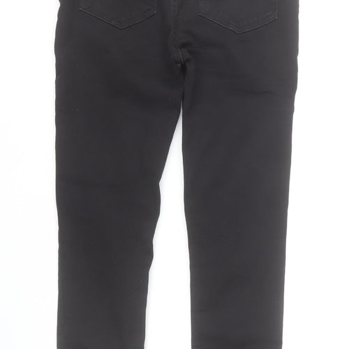 Monki Womens Black Skinny Jeans Size 29 Slim Fit High Rise Denim