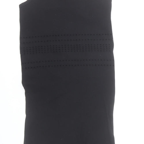 Bershka Women’s Black Sleeveless Bodycon Mini Dress XS-S