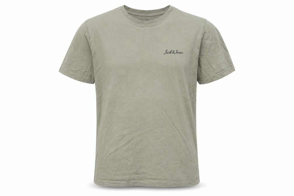 Jack & Jones Men’s Green Small Regular Fit Short Sleeve T-Shirt
