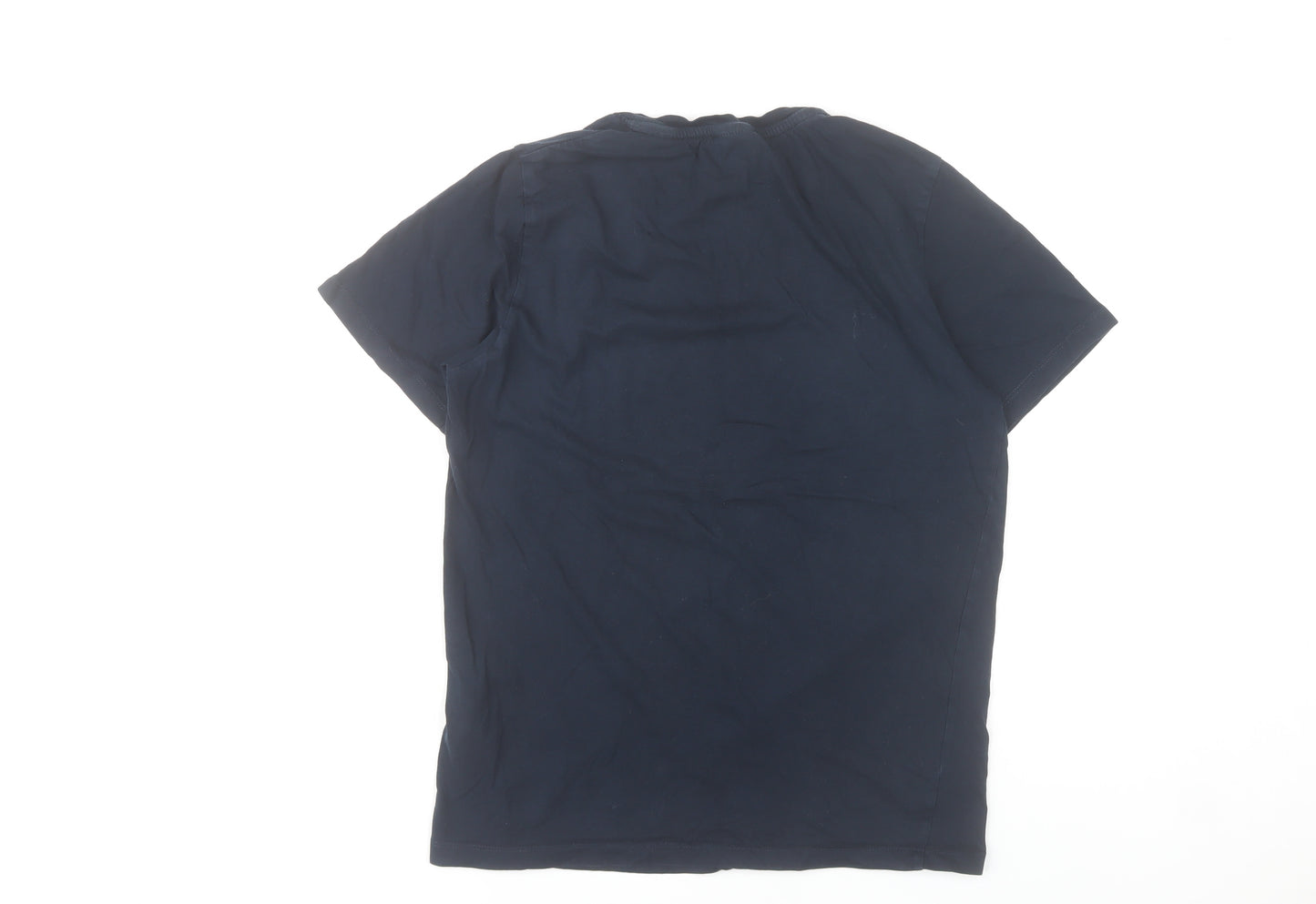 Jack & Jones Men’s Blue Logo Core T-Shirt Size S Casual Cotton