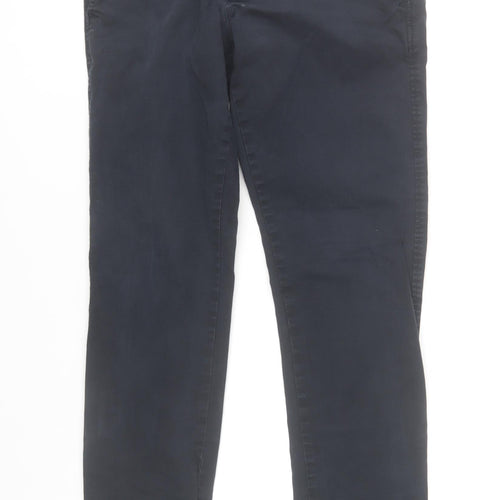 Selected Homme Men's Blue Chino Slim Fit Trousers Size 32/34