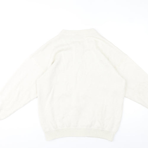 Marks and Spencer Women’s Beige Cardigan Size 12-14 Cotton Blend