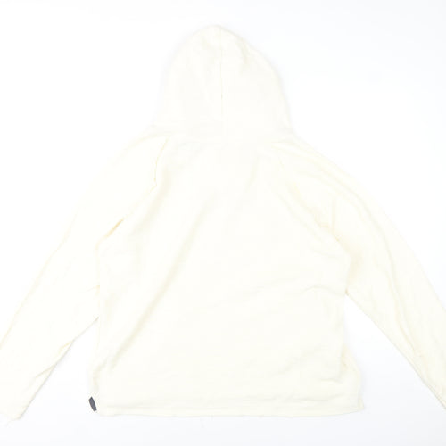 U.S. Vintage Womens Ivory Pullover Hoodie Small Savannah Logo