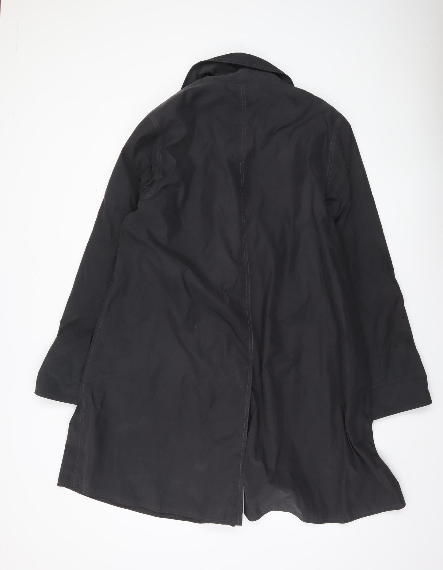 Four Seasons Womens Black Coat UK 12 Mid-Length Overcoat