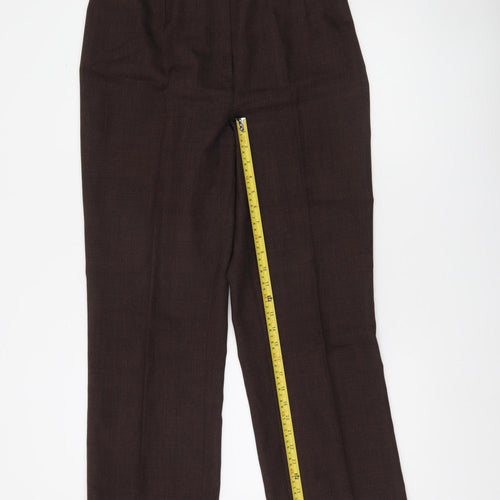 St. Bernard Women’s Brown Size 14 Straight Leg Work Trousers