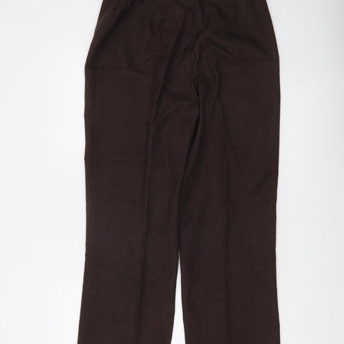 St. Bernard Women’s Brown Size 14 Straight Leg Work Trousers