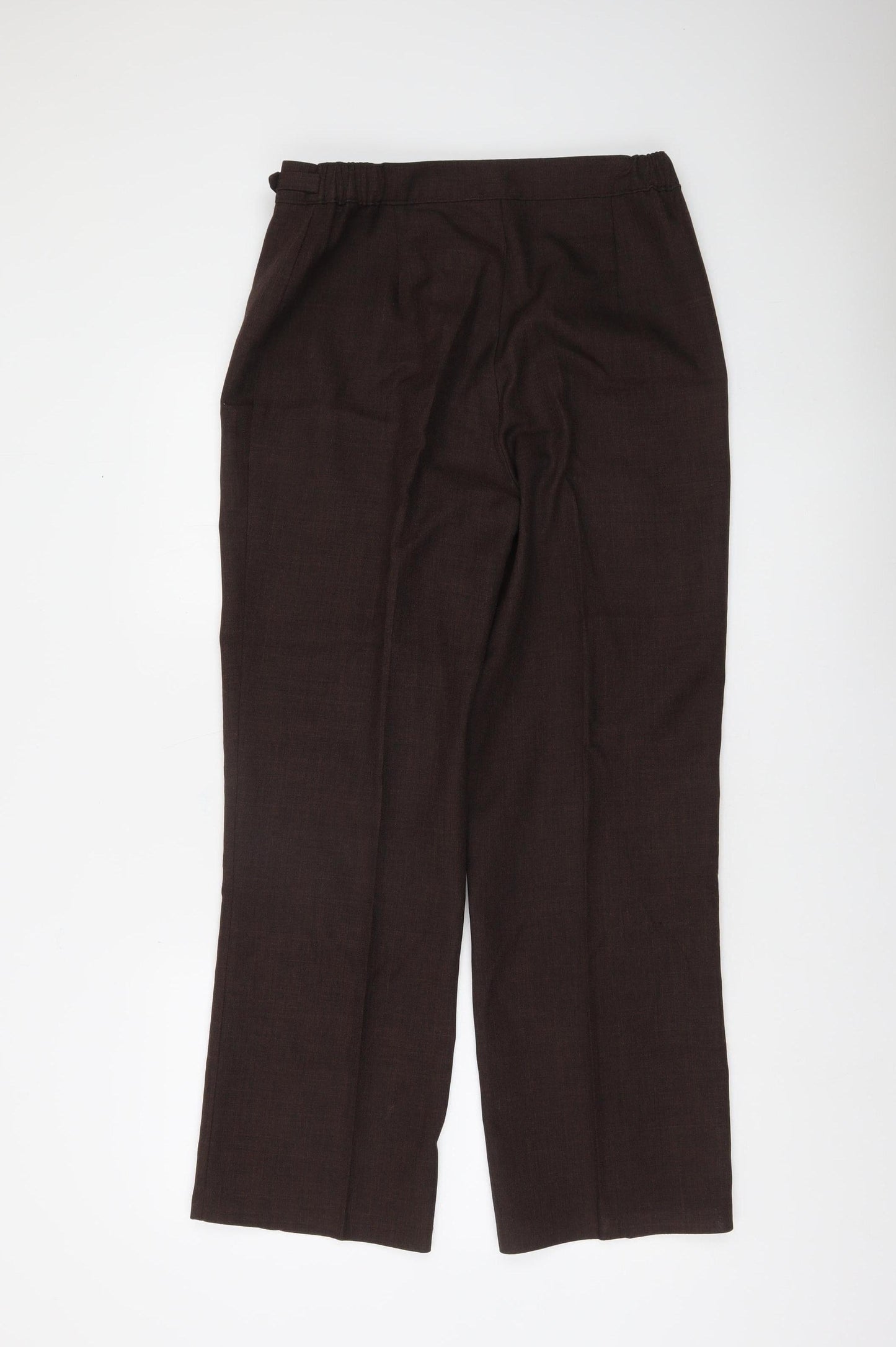 St. Bernard Women’s Brown Size 14 Straight Leg Work Trousers