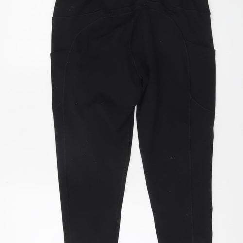 Iuga Womens Black 2XL Yoga Leggings with Pockets