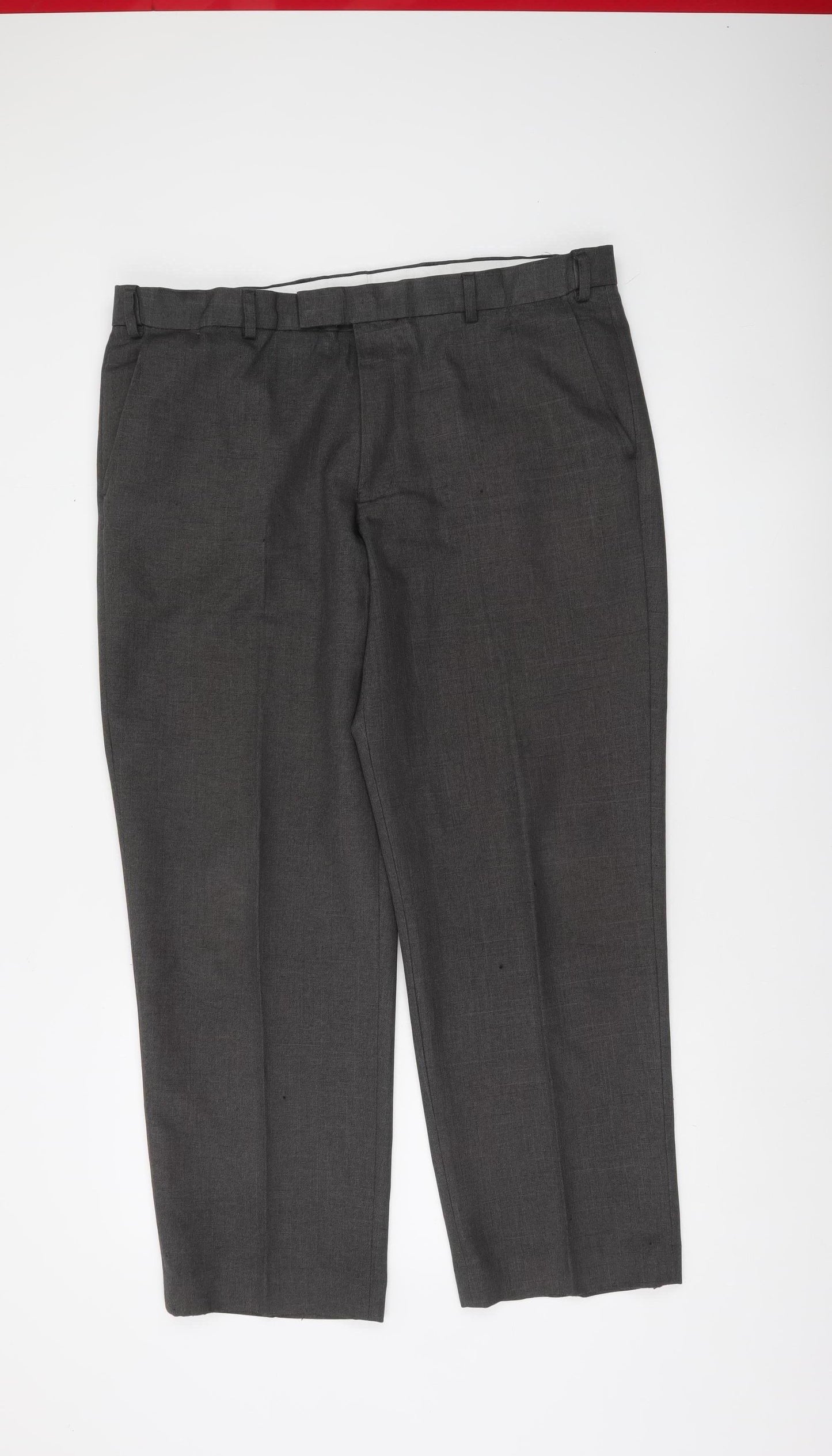 Dunnes Stores Men's Grey Dress Pants 38in Waist 29in Leg Regular Fit