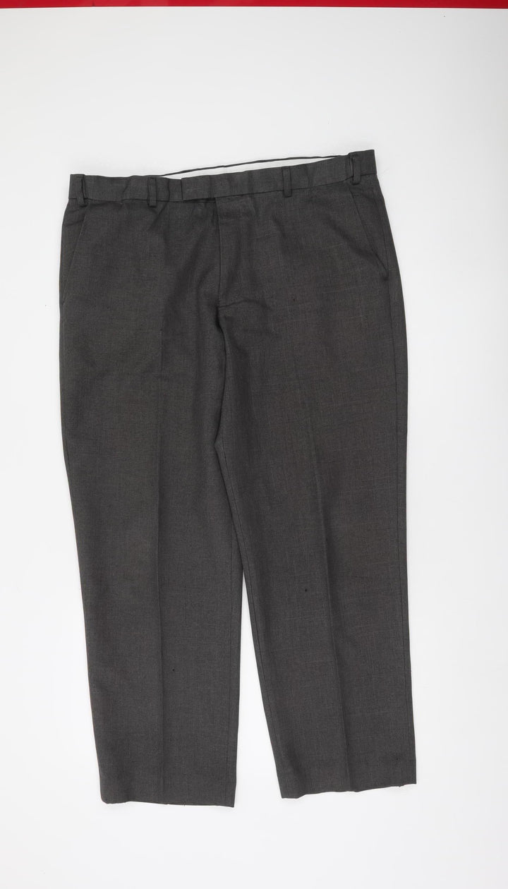 Dunnes Stores Men's Grey Dress Pants 38in Waist 29in Leg Regular Fit