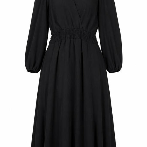 The Casual Company Women’s Black Midi A-Line Dress Size S