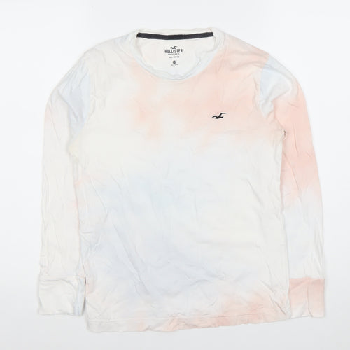 Hollister Womens Multicoloured XXS Long Sleeve Cotton T-Shirt