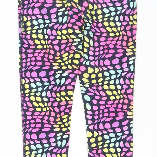 Dunnes Stores Girls Multicoloured Leggings Age 6 Years Slim Fit Activewear