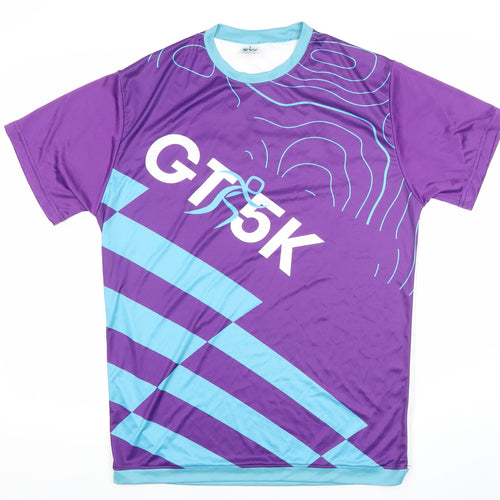 RVI Sports Mens Multicoloured L Running Jersey T-Shirt