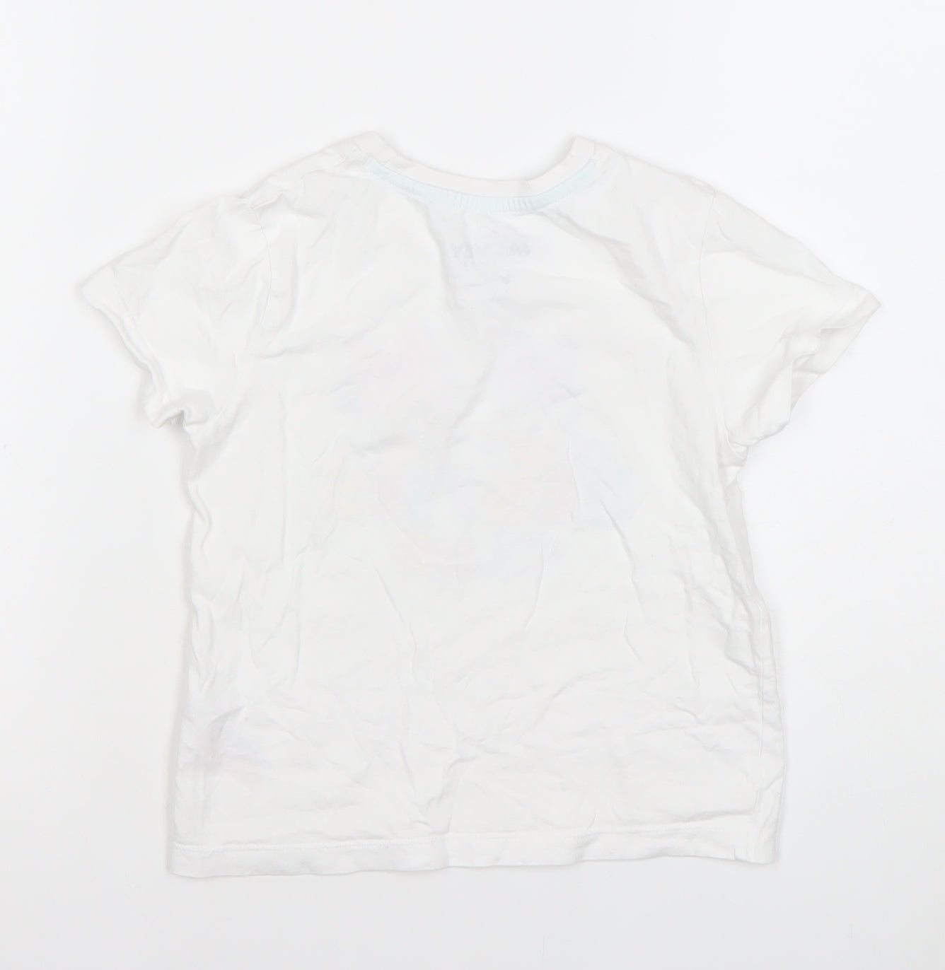 Disney Girls White Minnie & Daisy T-Shirt 5-6 Years Graphic Print