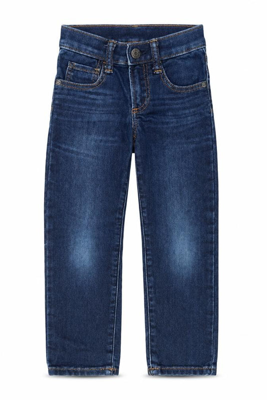 GAP Boys Blue Slim Fit Straight Denim Jeans 5 Years Adjustable Waist