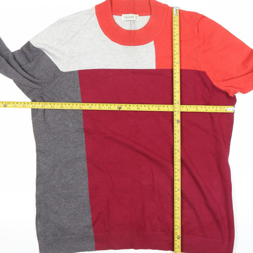 Gallery Women’s Multicoloured XL Crew Neck Pullover Jumper