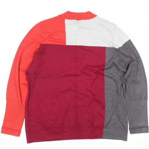 Gallery Women’s Multicoloured XL Crew Neck Pullover Jumper