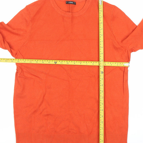 Dunnes Women’s Orange Crew Neck Pullover Jumper Size L