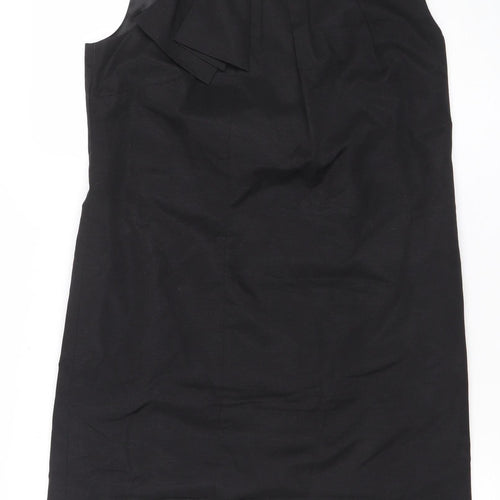 Monsoon Women’s Black Size 14 Sleeveless Sheath Knee Length Dress