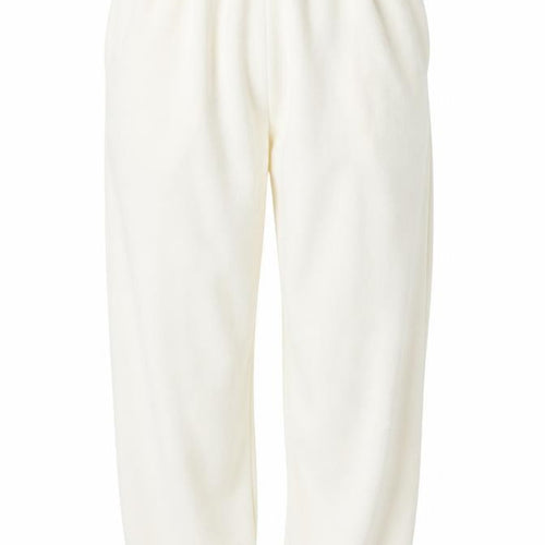 women'secret Women Ivory Fleece Sweatpants M Elastic Waist