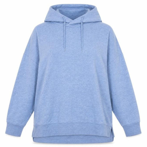 St. Bernard Dunnes Women’s Blue Pullover Hoodie Size L Relaxed Fit