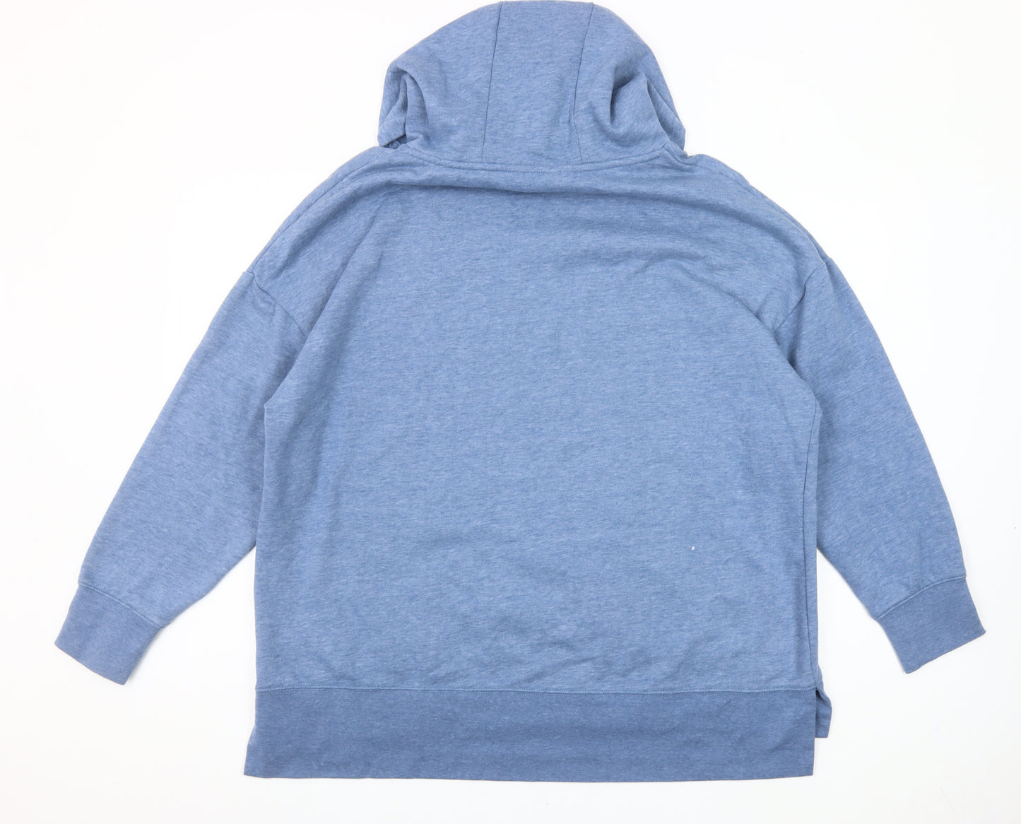 St. Bernard Dunnes Women’s Blue Pullover Hoodie Size L Relaxed Fit