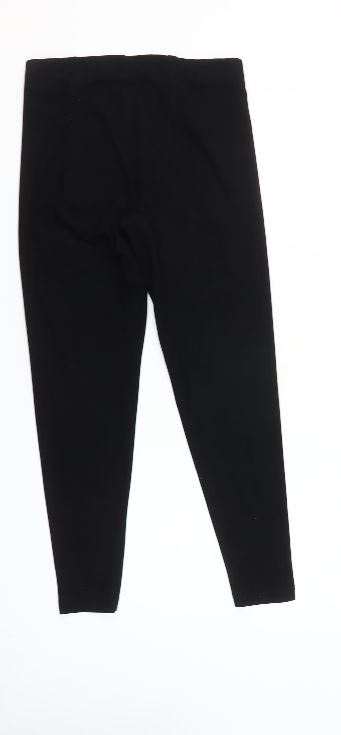 Marks and Spencer Women Black Size 10 Stretch Leggings