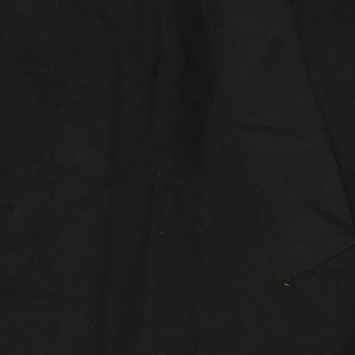 Blarney Woollen Mills Men's Black Cotton Overcoat Size M