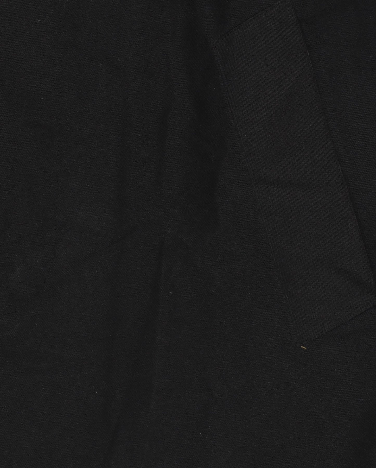 Blarney Woollen Mills Men's Black Cotton Overcoat Size M