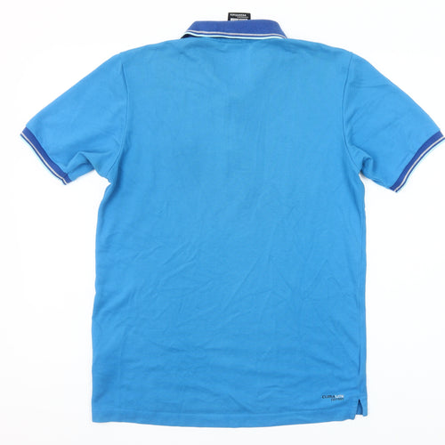 Adidas Men’s Blue Polo Shirt Size S Clima365 Essentials Sportswear