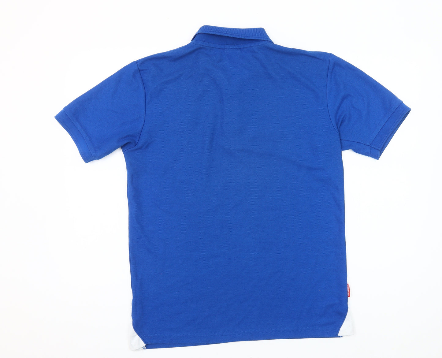 Slazenger Men’s Blue Polo Shirt Small Short Sleeve Cotton