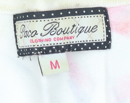 Paco Boutique Women’s Multicoloured Floral Jumper M Pullover