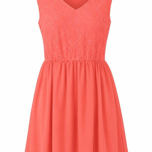 Tokyo Doll Women’s Pink Lace Skater Dress Size 12 Sleeveless Party