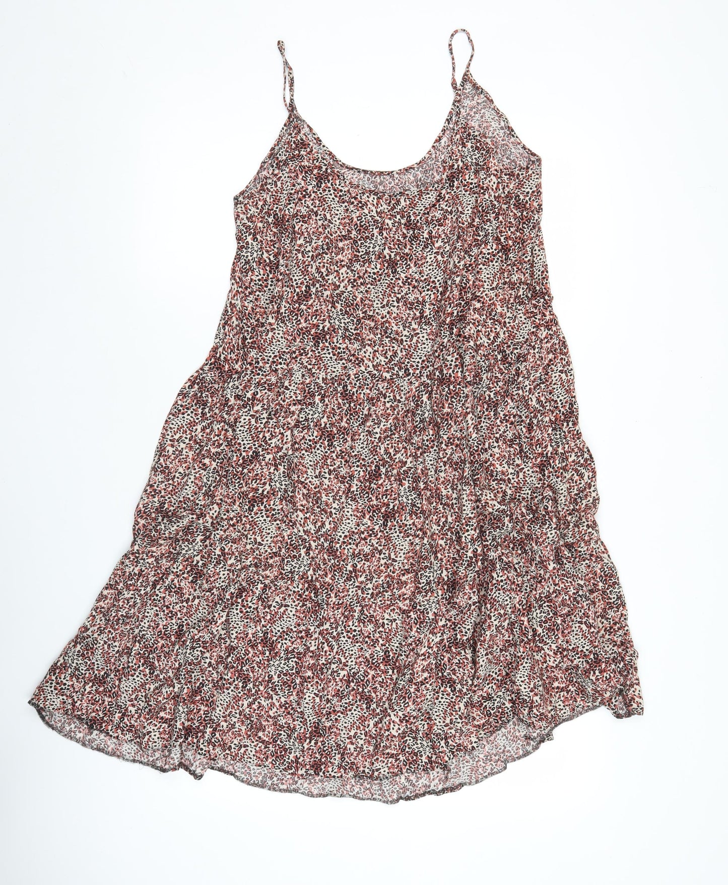 Marks and Spencer Women’s Multicoloured Animal Print Slip Dress Size 12