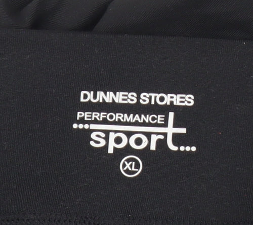 Dunnes Stores Women’s Black XL Activewear Leggings Gym Yoga Slim Fit