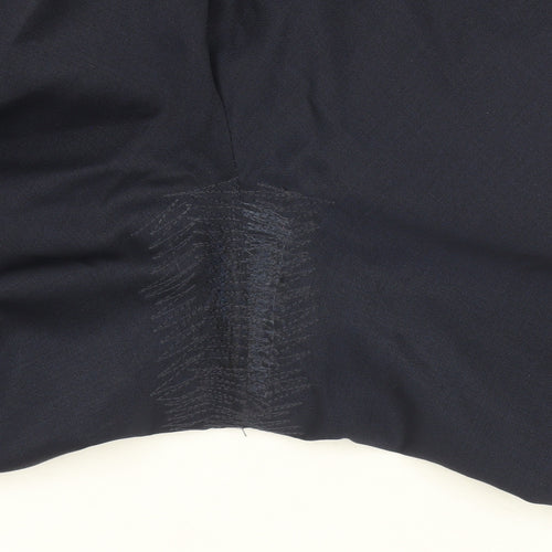 BOSS Men’s Blue Slim Fit Wool Blend Dress Pants Size 27