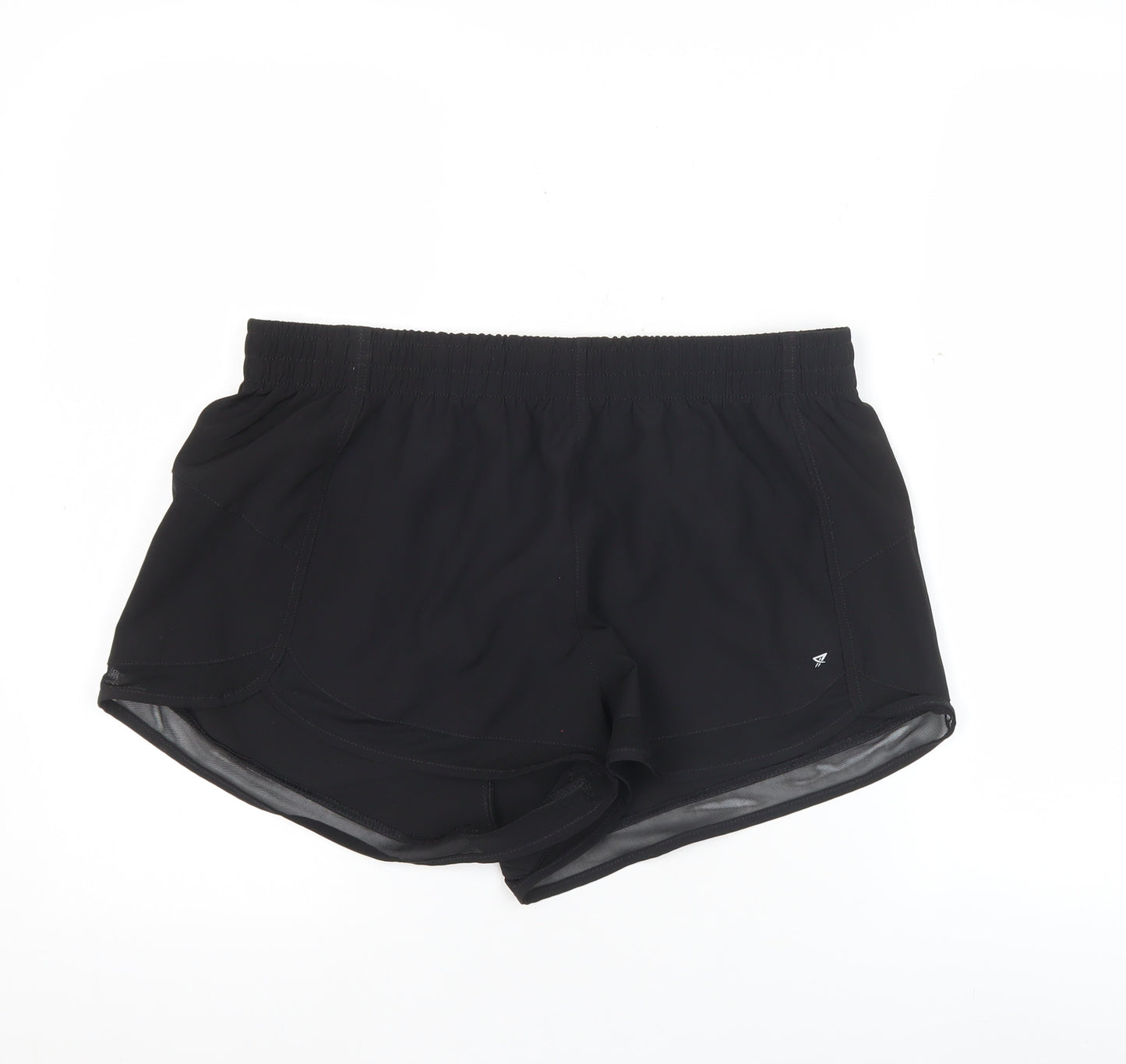 WORK OUT Womens Black Size 14 Athletic Running Gym Shorts