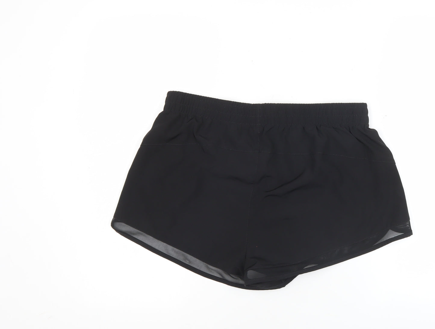WORK OUT Womens Black Size 14 Athletic Running Gym Shorts