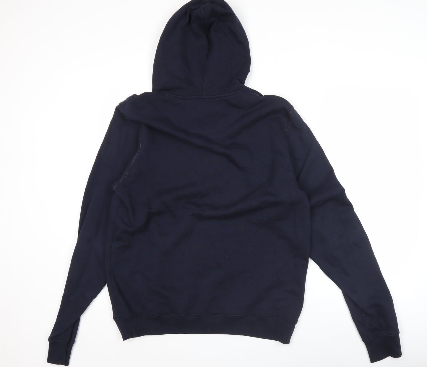 Guide London Men’s Blue Pullover Hoodie L Cotton Casual
