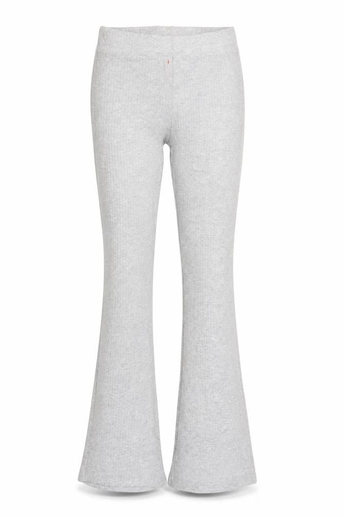 MG Womens Grey Jersey Cotton Blend Leggings Size 10 Slim Fit