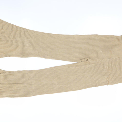 Eighteen Womens Beige Knit Flared Trousers M High Rise