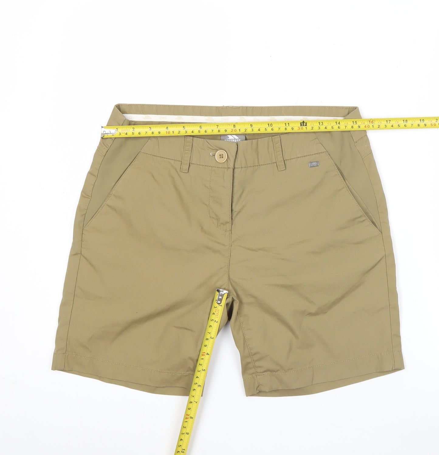 Trespass Men’s Beige XS Athletic Hiking Shorts Quick Dry
