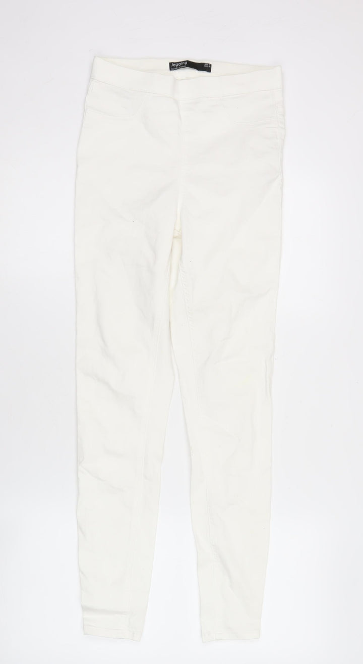 Dunnes Stores Women White Jegging Slim Jeans Size 8