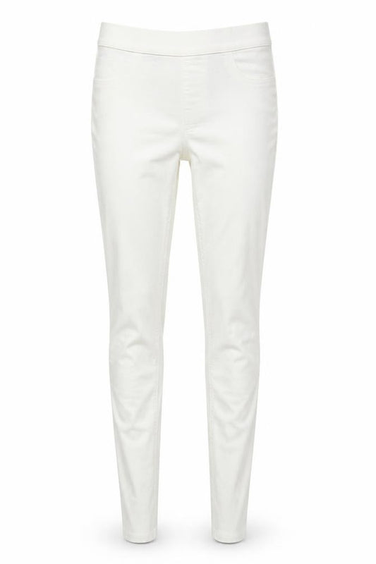 Front view of Dunnes Women White Jegging Slim Jeans, size 8